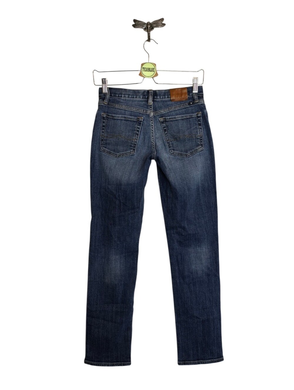 Lucky Brand Sienna Tomboy Jeans Women's 00/24R Straight Leg Stretch Denim - Picture 2 of 12